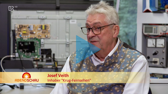 Bericht in der BR-Abendschau Bericht in der BR-Abendschau